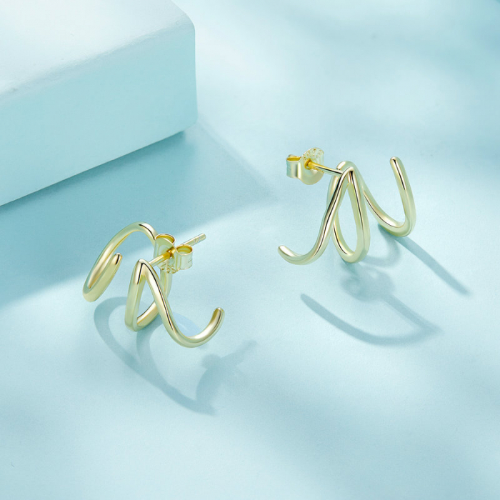 Cercei argint peste lob [3]