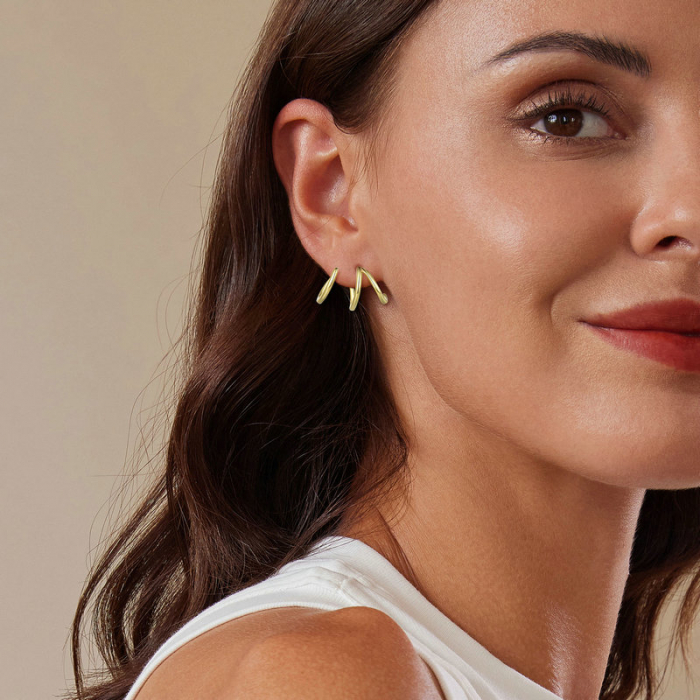 Cercei argint peste lob [4]