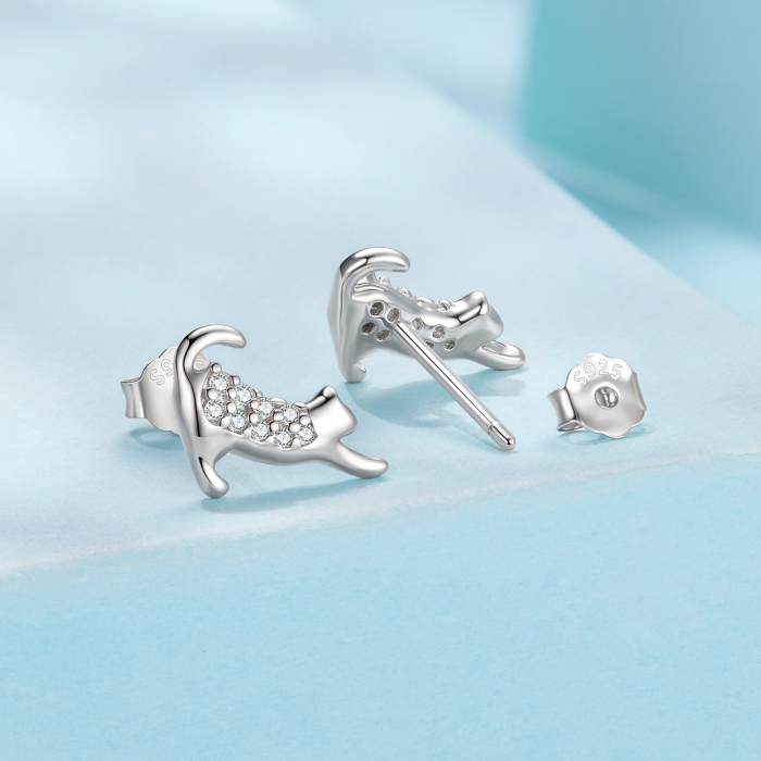 Cercei argint pisicute [3]