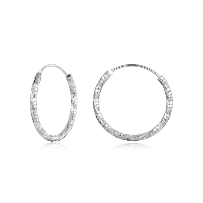 Cercei argint rasuciti Disco [1]