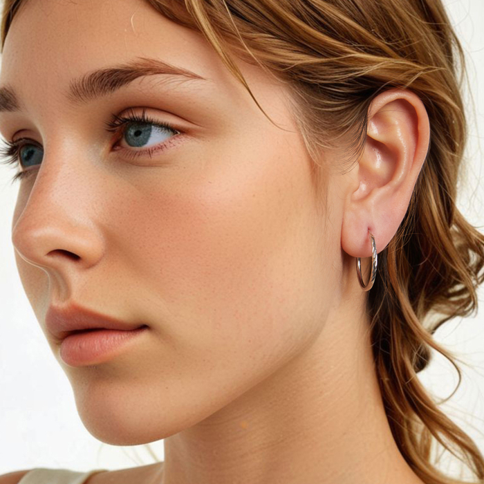 Cercei argint rotunzi [5]