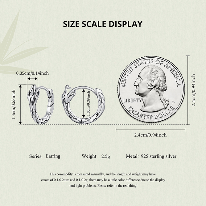 Cercei argint rotunzi sarpe [13]