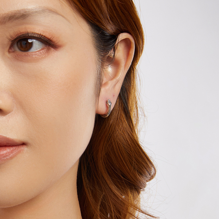 Cercei argint rotunzi sarpe [9]