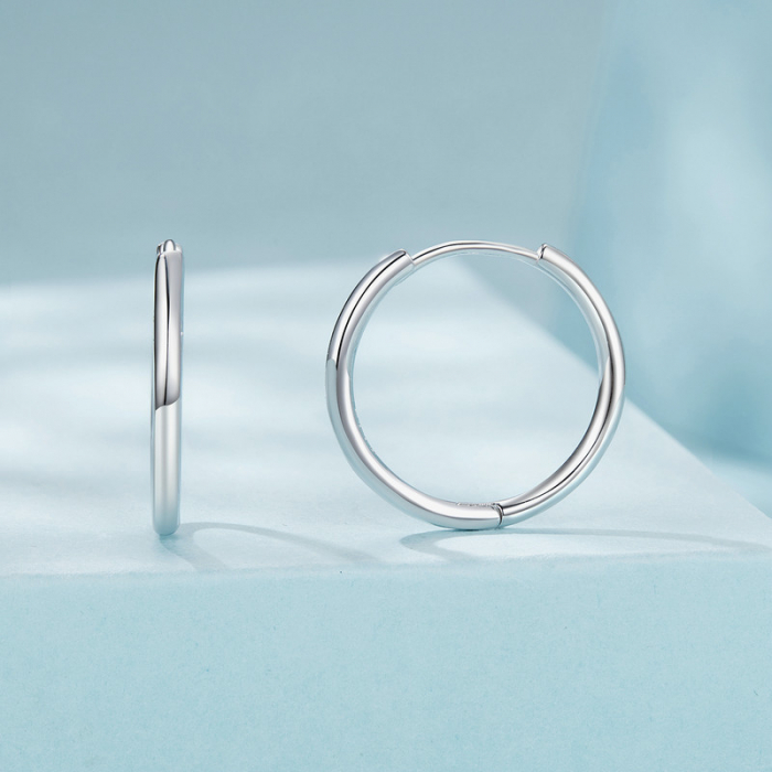 Cercei argint rotunzi simpli [3]