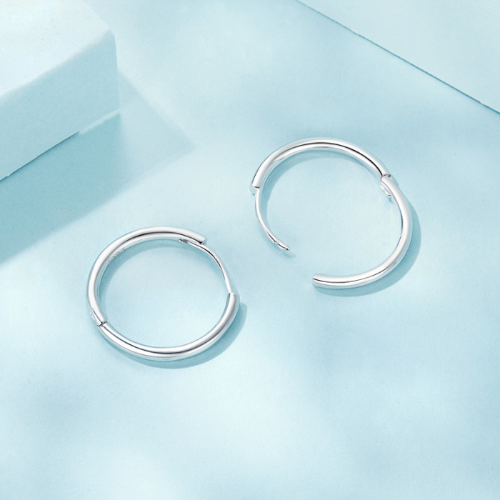 Cercei argint rotunzi simpli [8]