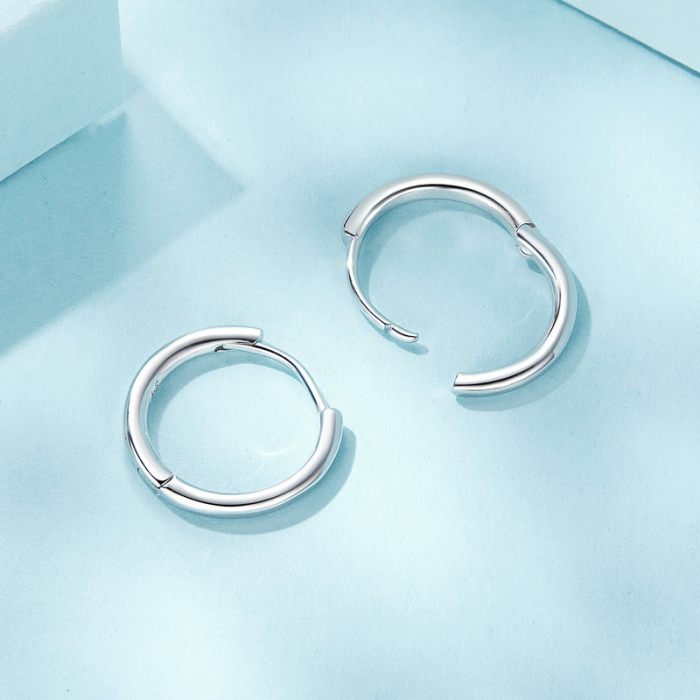 Cercei argint rotunzi simpli [7]