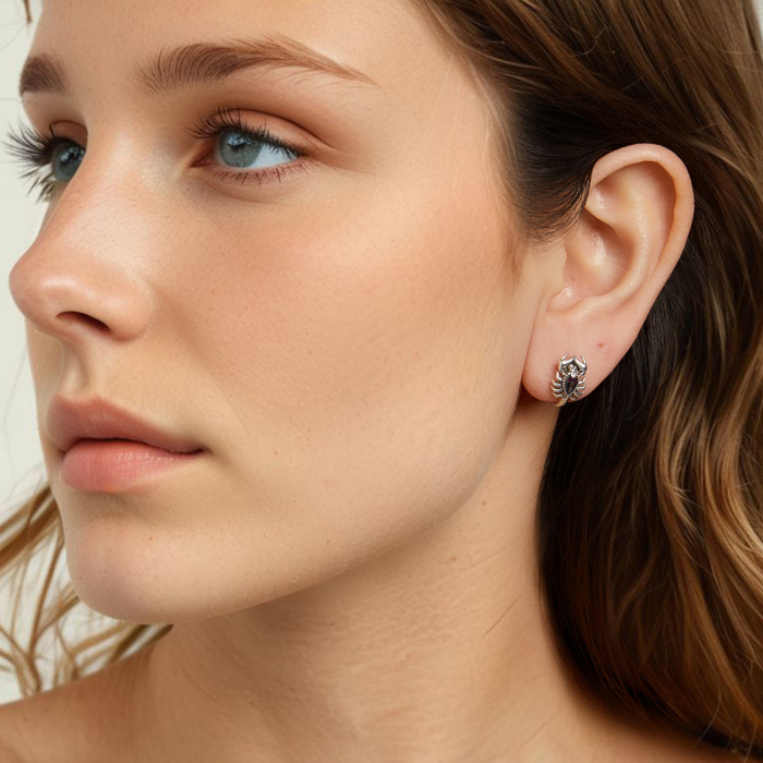 Cercei argint Scorpion [6]