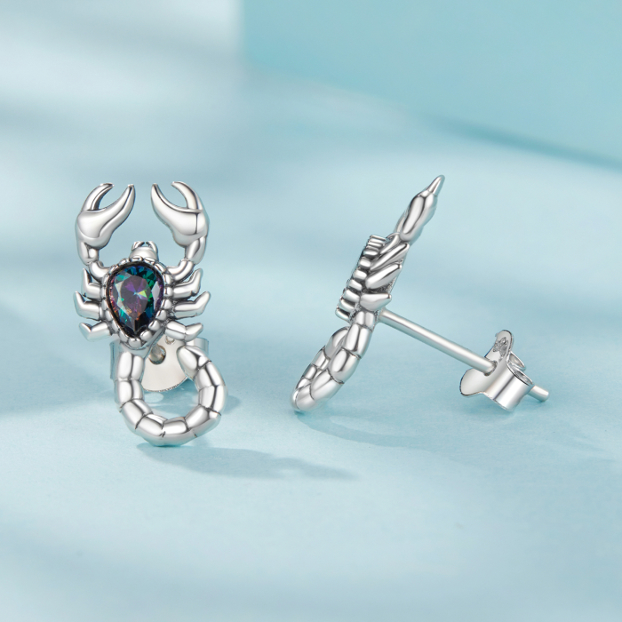Cercei argint Scorpion [7]