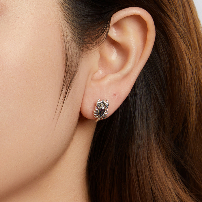 Cercei argint Scorpion [9]