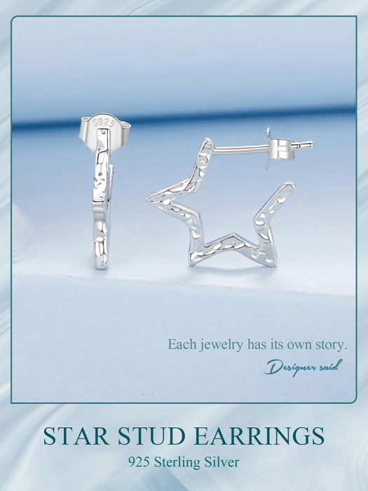 Cercei argint stelute [12]