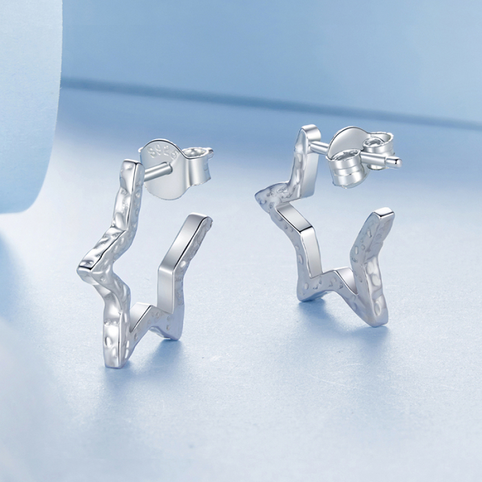 Cercei argint stelute [5]