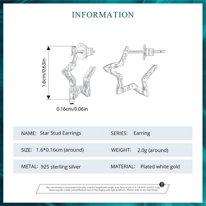 Cercei argint stelute [10]