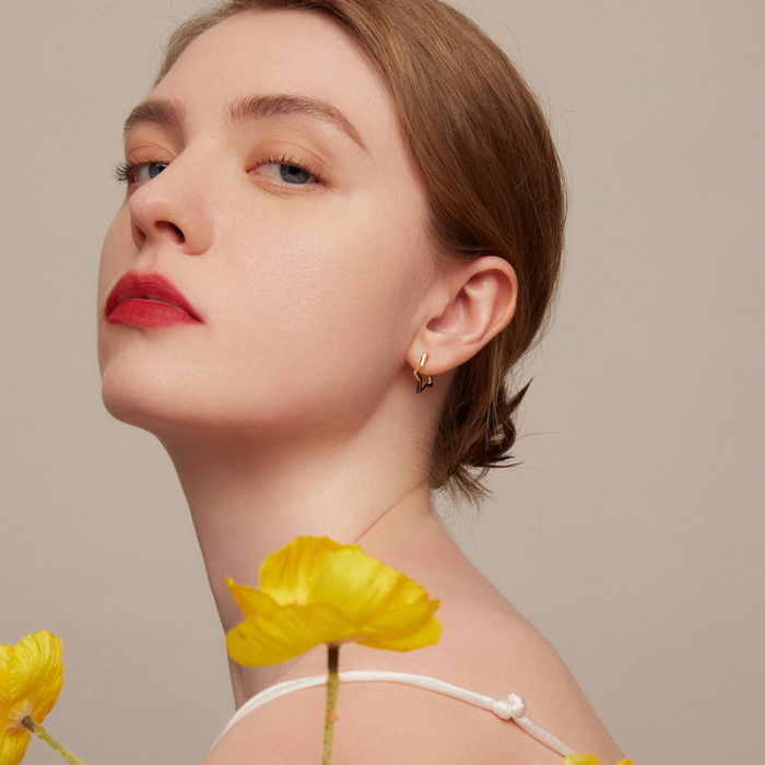 Cercei argint stelute [5]