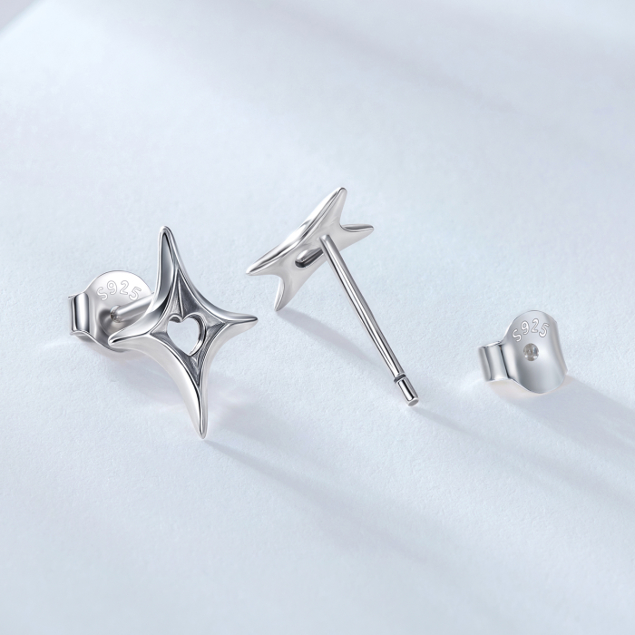 Cercei argint stelute [3]