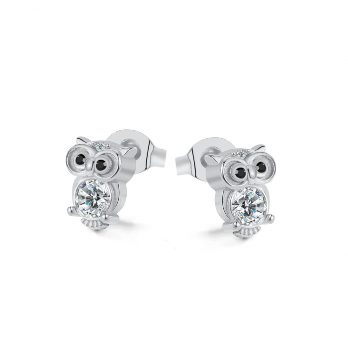 Cercei inox bufnite [1]
