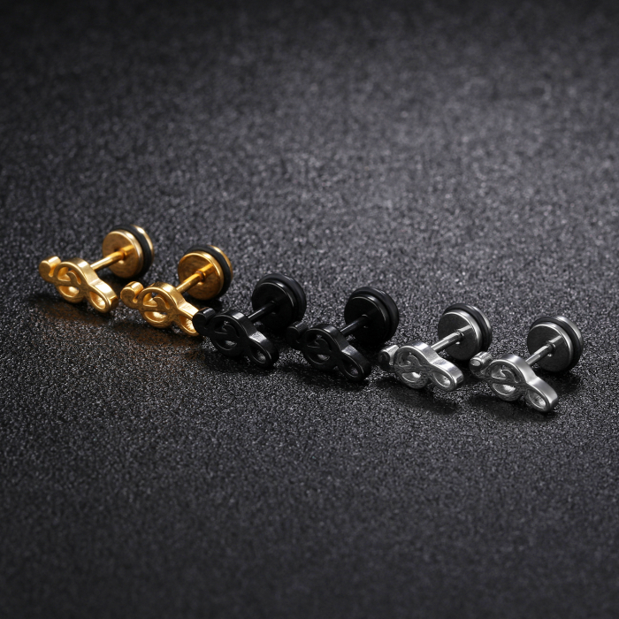 Cercei inox Cheia Sol [5]