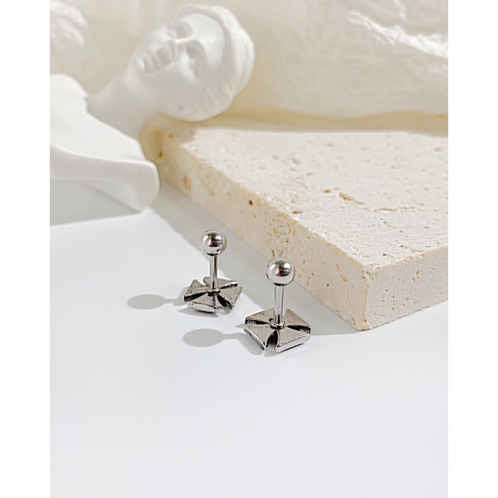 Cercei inox cruce malteza [10]