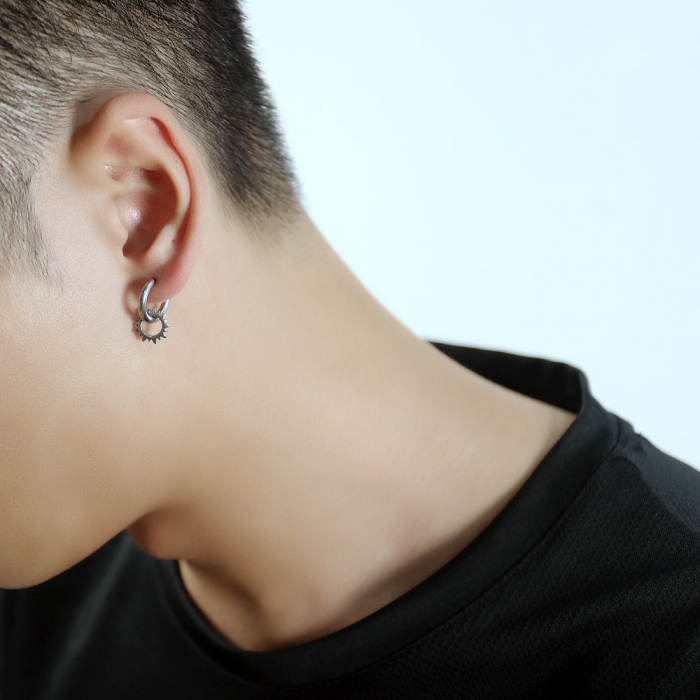 Cercei inox cu soare [13]