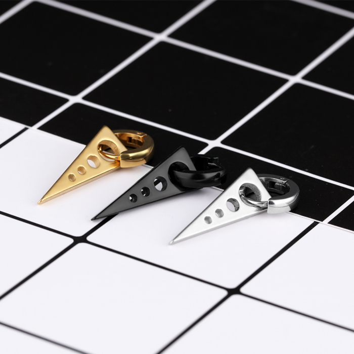Cercei inox geometrici [5]