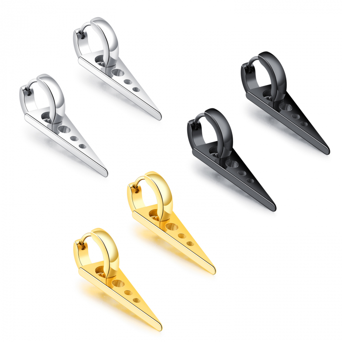 Cercei inox geometrici [7]