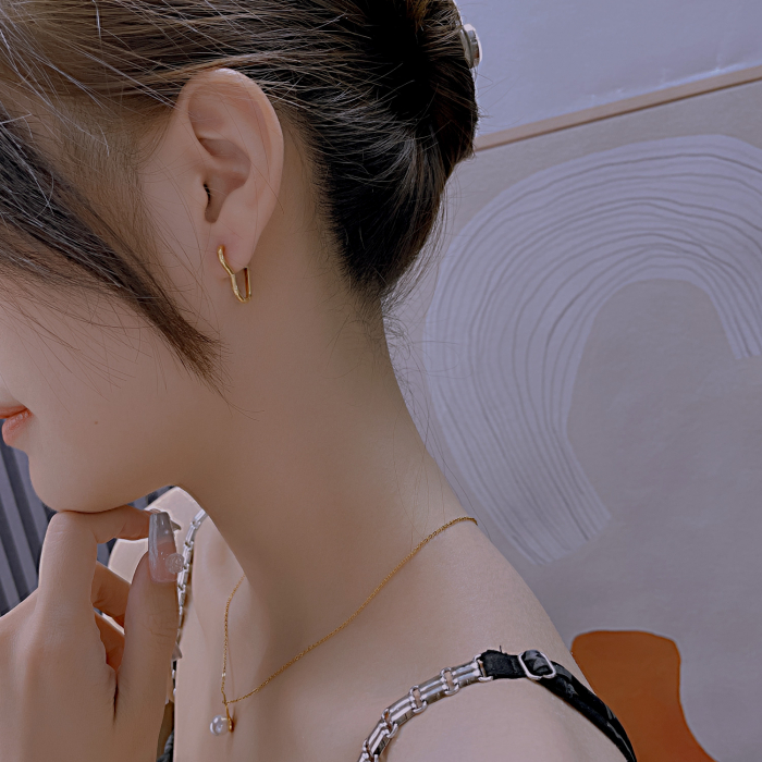 Cercei inox inimioare [7]