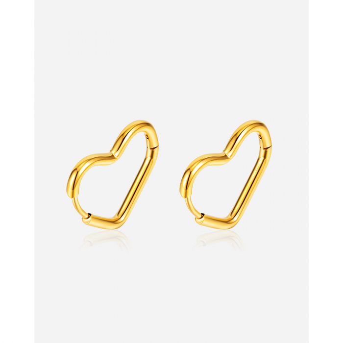 Cercei inox inimioare [6]