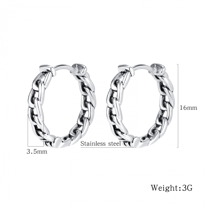 Cercei inox lant [7]