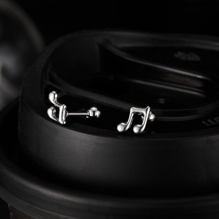 Cercei inox note muzicale [5]