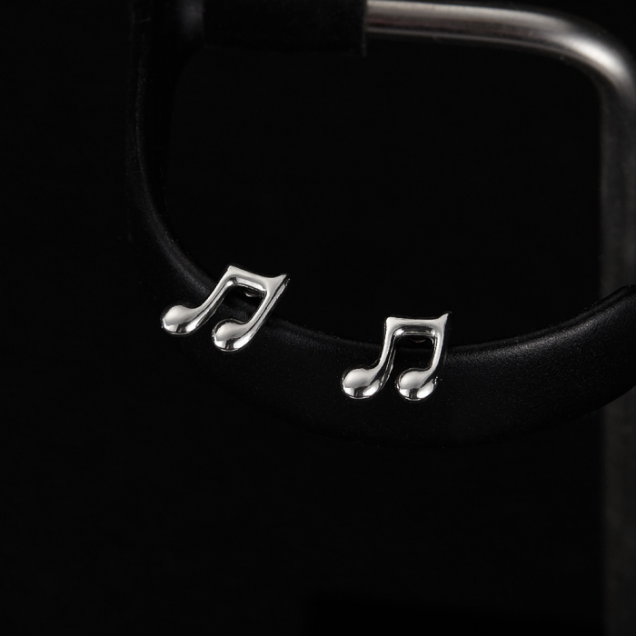 Cercei inox note muzicale [7]