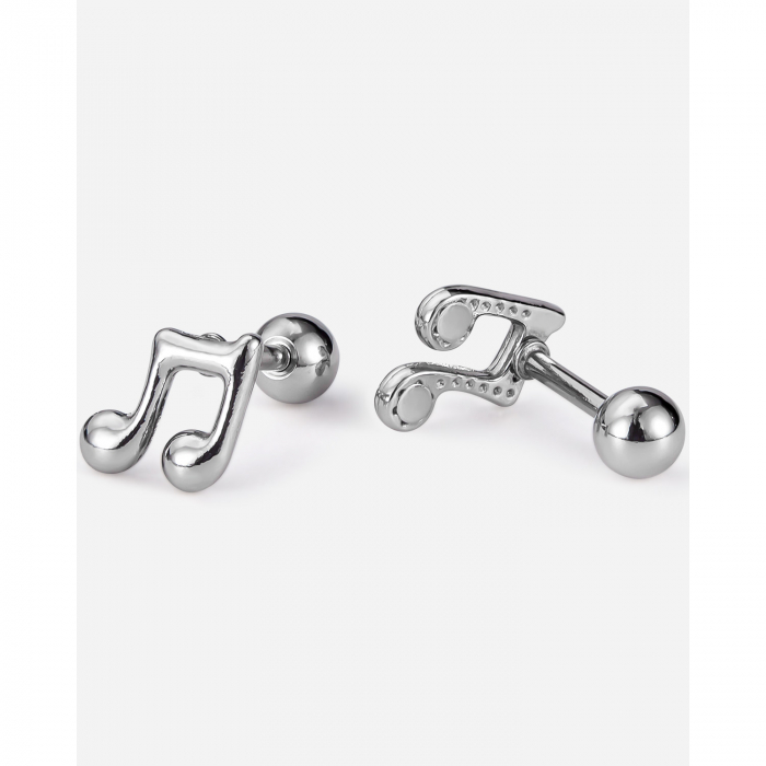 Cercei inox note muzicale [15]