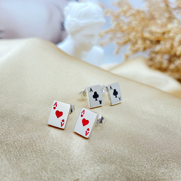 Cercei inox poker [11]