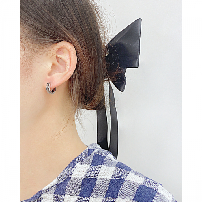 Cercei inox scoarta de copac [6]