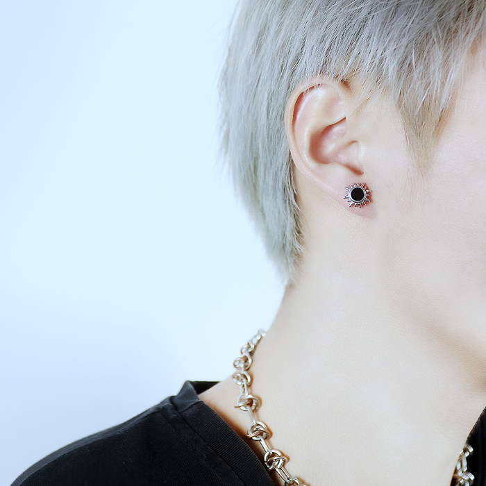 Cercei inox soare [10]