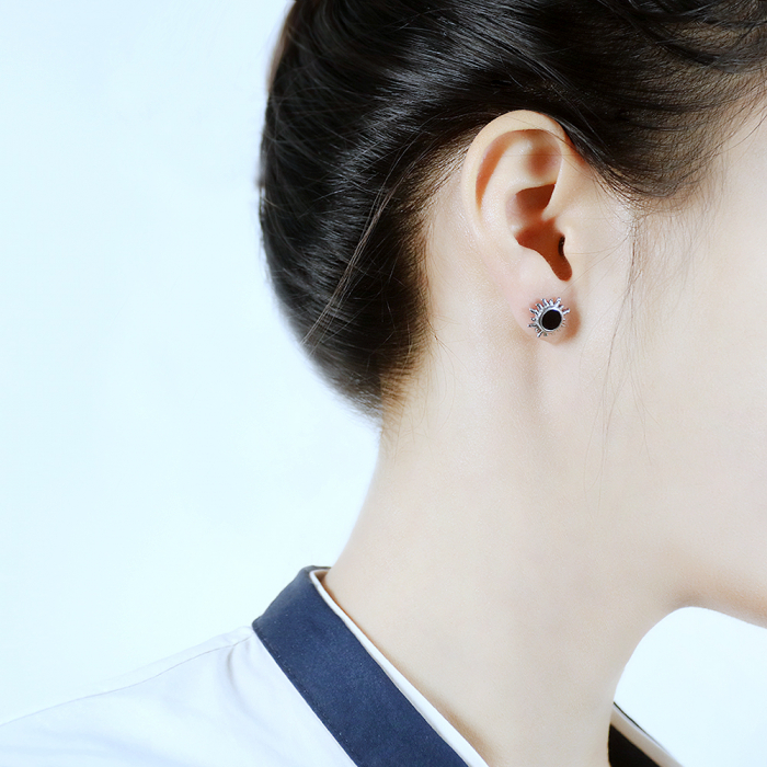 Cercei inox soare [12]