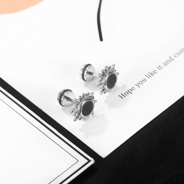 Cercei inox soare [6]