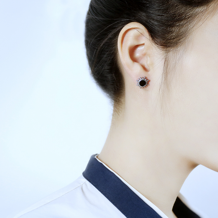 Cercei inox soare [2]