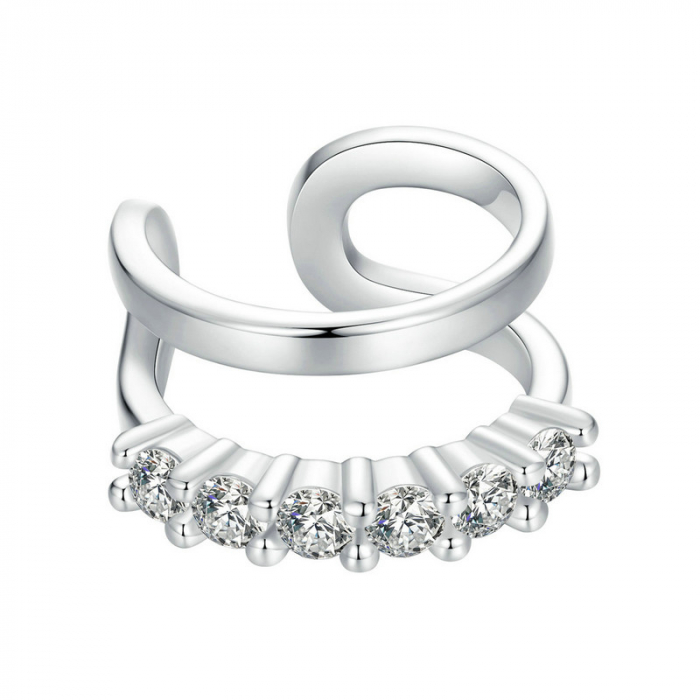 Cercel argint clip [8]