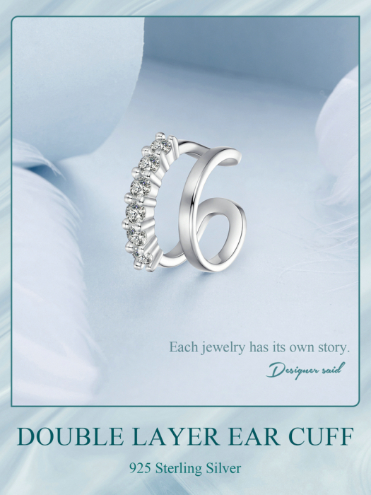 Cercel argint clip [14]