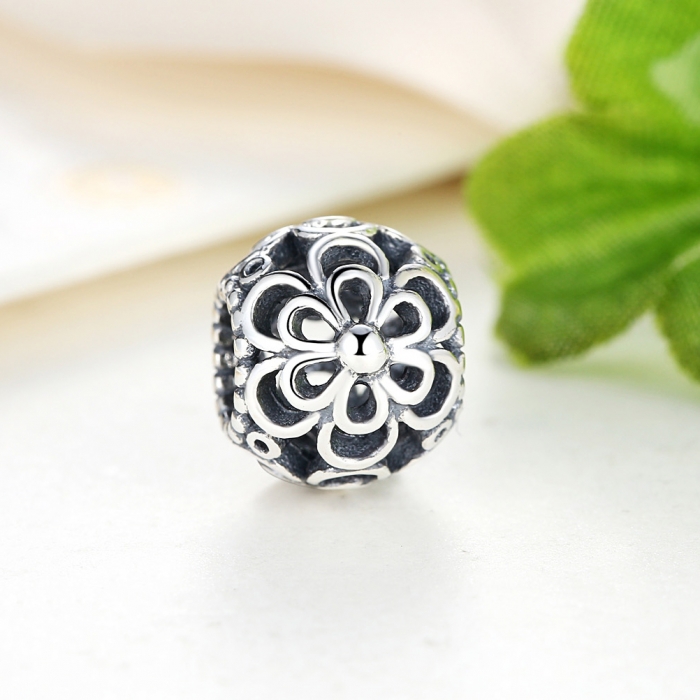 Charm argint 925 cu floricele - Be Nature PST0026 [3]