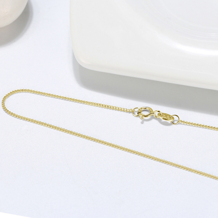 Colier argint 925 placat cu aur 18K, 50 cm [2]