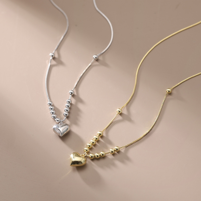 Colier argint 925 placat cu aur 14K [9]