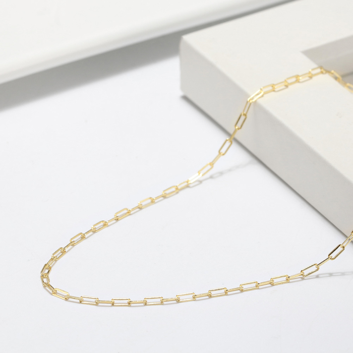Colier argint 925 placat cu aur 18K, 50 cm, 2,2 mm [5]