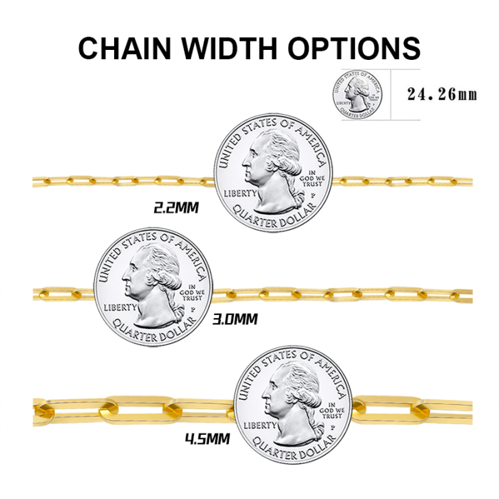 Colier argint 925 placat cu aur 18K, 50 cm, 2,2 mm [11]