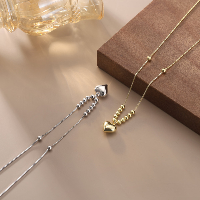 Colier argint 925 placat cu aur 14K [8]