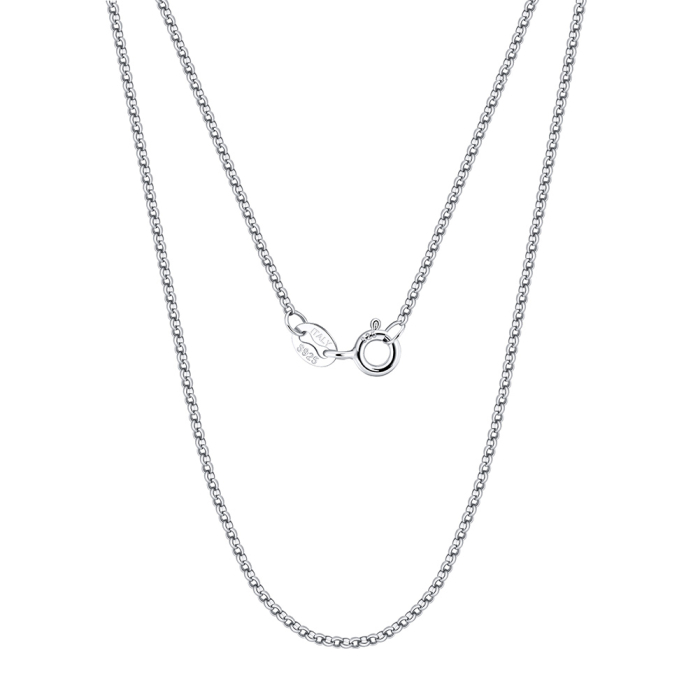 Colier argint 925 placat cu rodiu, 50 cm, 2 mm [7]