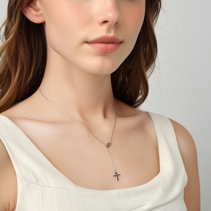 Colier argint Credinta Nemarginita [2]