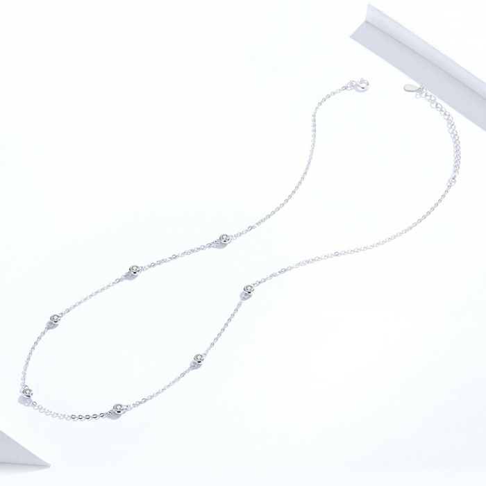 Colier argint cu cristale [3]