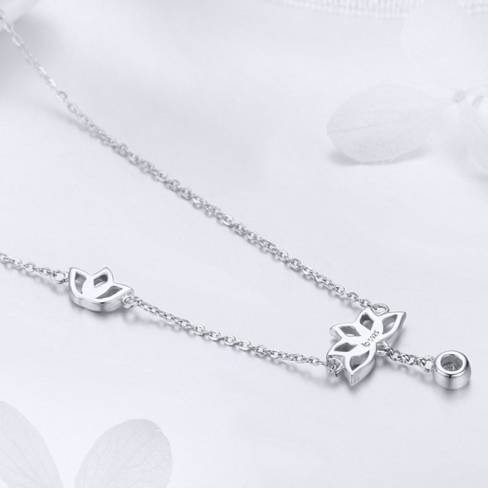 Colier argint cu floare de lotus [7]
