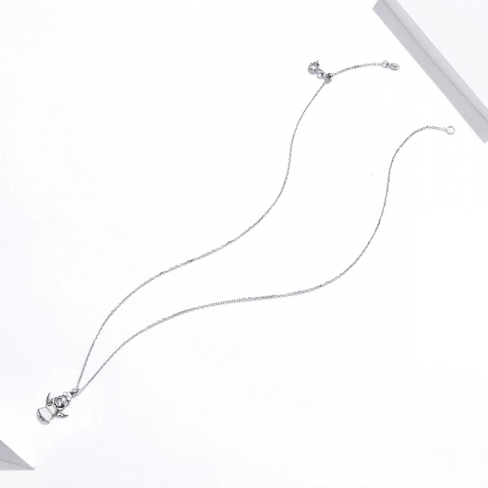 Colier argint cu ingeras [5]