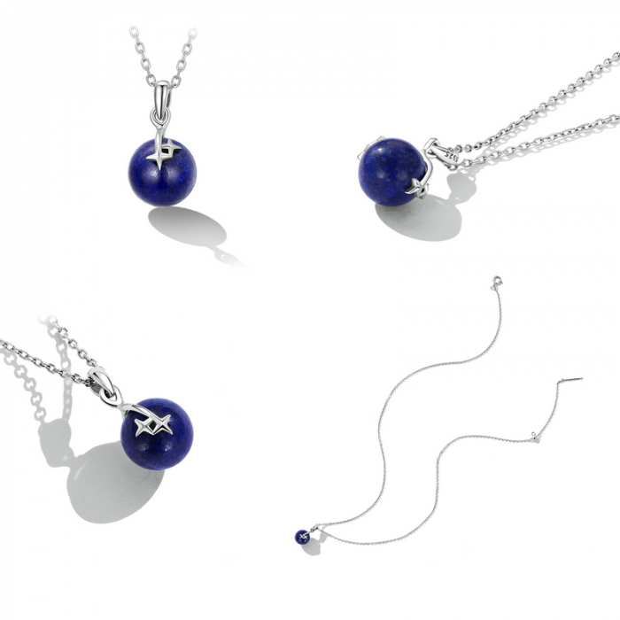 Colier argint cu Lapis Lazuli [9]